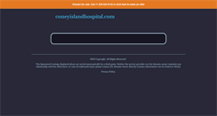 Desktop Screenshot of coneyislandhospital.com